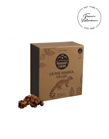 Cà phê Túi lọc Mountain's Legend Arabica 75g